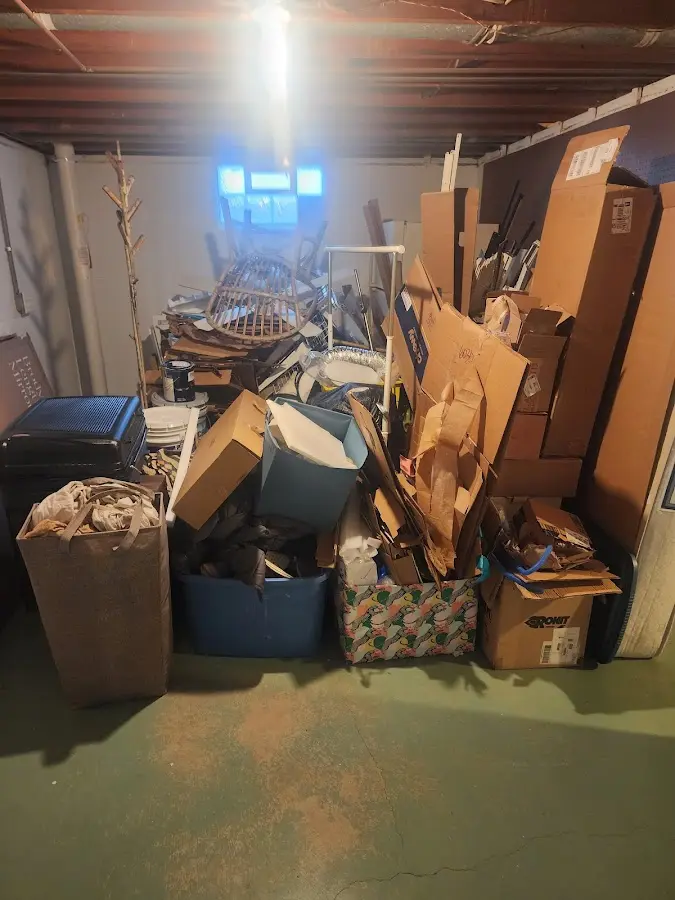 Roll-off dumpster container at job site for Concrete Dumpster Rental in Martinez